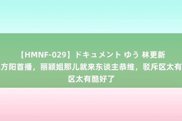 【HMNF-029】ドキュメント ゆう 林更新助理朔方阳首播，丽颖姐那儿就来东谈主恭维，驳斥区太有酷好了