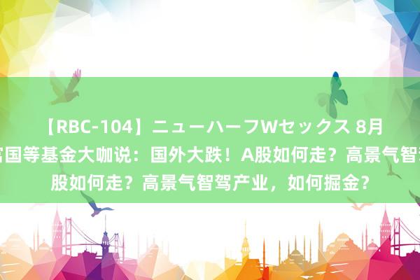 【RBC-104】ニューハーフWセックス 8月6日中原广发招商富国等基金大咖说：国外大跌！A股如何走？高景气智驾产业，如何掘金？